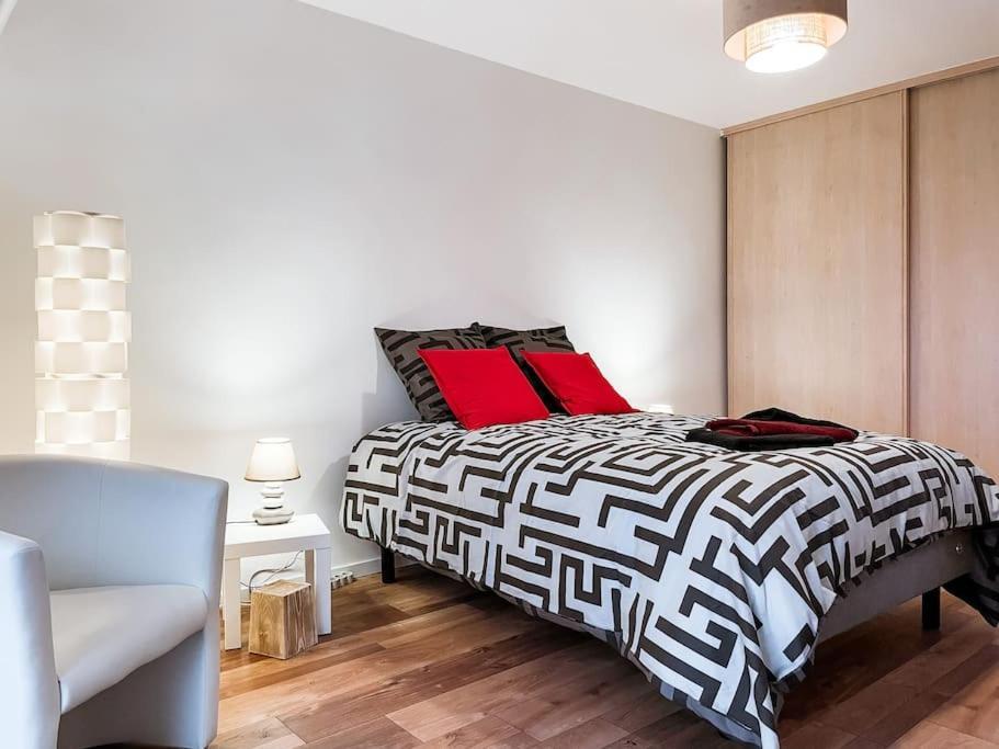 Apartamento Lumineux Avec Vue Sur Les Vosges Colmar Exterior foto